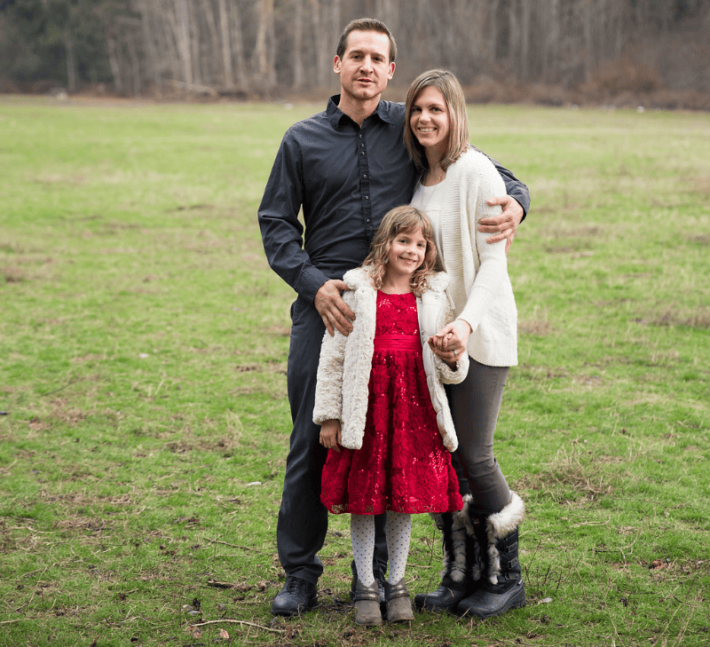 Rob and family